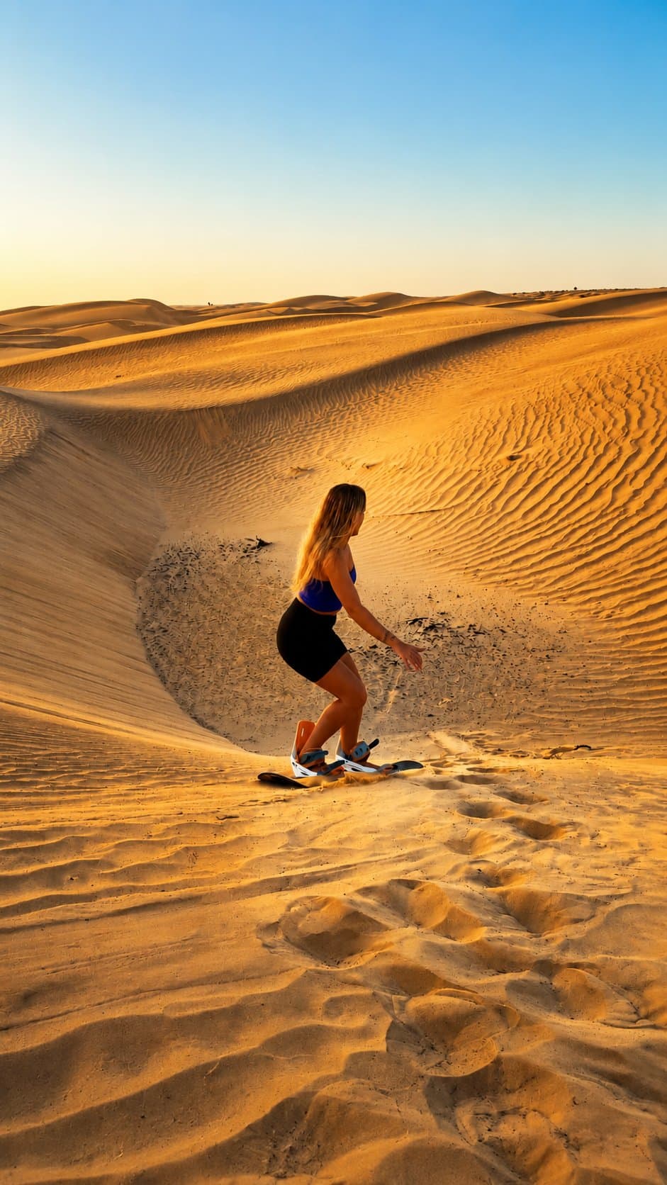 Dévalez les plus hautes dunes sur une planche fartée — débutants comme confirmés.