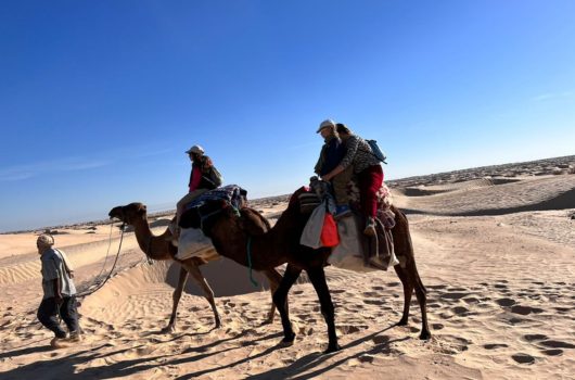 bivouac desert tunisie excursion