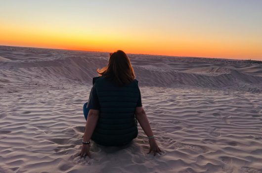 desert tunisie excursion coucher de soleil